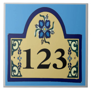 Azulejo De Cerâmica Números de Casa, Personalizar,editar números