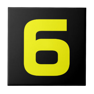 Azulejo De Cerâmica Números Funky House