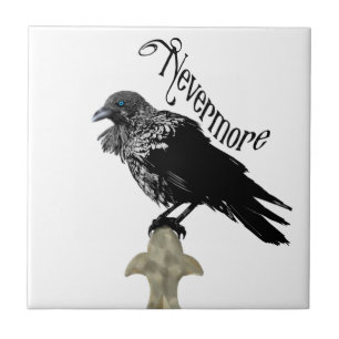 Azulejo De Cerâmica Nunca mais Raven