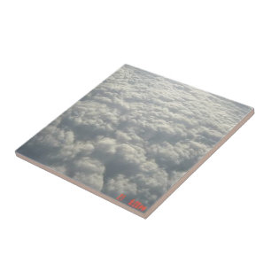 AZULEJO DE CERÂMICA NUVENS BRANCAS DE FLUXFY