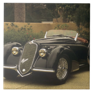 Azulejo De Cerâmica O Alfa Romeo 8C 2900B é muito raro e muito