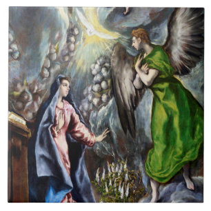 Azulejo De Cerâmica O anúncio, El Greco