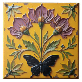 Azulejo De Cerâmica O Arauto de Asas Sombrias