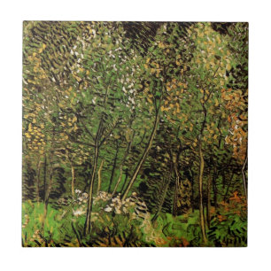 Azulejo De Cerâmica O arvoredo por Vincent van Gogh