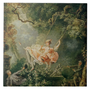 Azulejo De Cerâmica O balanço