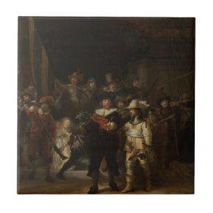 Azulejo De Cerâmica O Básico Rembrandt Barroco à Noite
