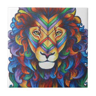 Azulejo De Cerâmica O cabelo novo de Mufasa faz