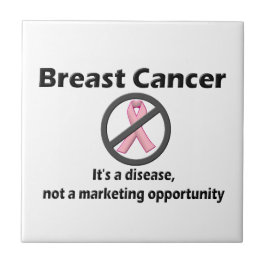 Azulejo De Cerâmica O Cancer da mama é a oportunidade de não-Marketing