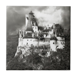 Azulejo De Cerâmica O castelo de Dracula, a Transilvânia