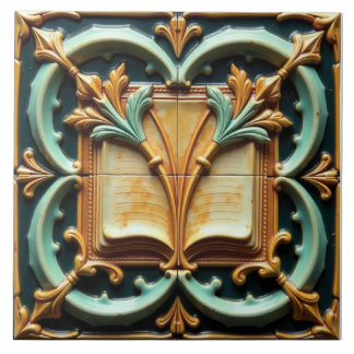 Azulejo De Cerâmica O Códice Floral