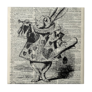 Azulejo De Cerâmica O coelho de Whitte