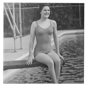 Azulejo De Cerâmica O conselho de mergulho