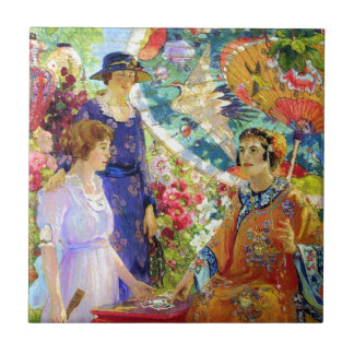 Azulejo De Cerâmica O Convidador da Fortuna