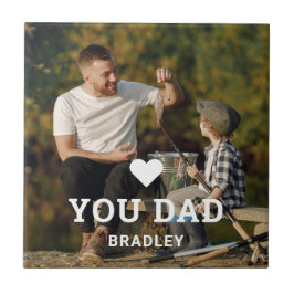 Azulejo De Cerâmica O CORAÇÃO FANTÁSTICA ADORA VOCÊ PAI nomes de fotos