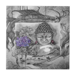 Azulejo De Cerâmica O desejo de Buddha