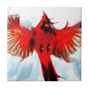 Azulejo De Cerâmica O deus amou os pássaros