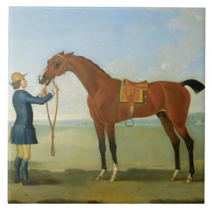 Azulejo De Cerâmica O duque do vôo Childers de Devonshire, 1742 (oi