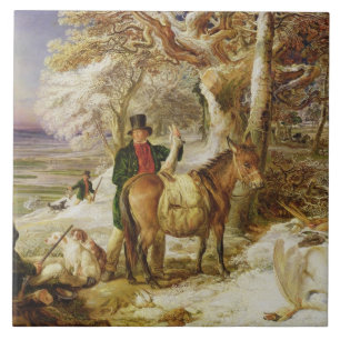 Azulejo De Cerâmica O esporte de um dia, 1826 (óleo em canvas)