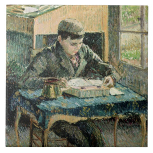 Azulejo De Cerâmica O filho do artista, 1893 (óleo em canvas)