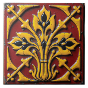 Azulejo De Cerâmica O Flor de Bravestone