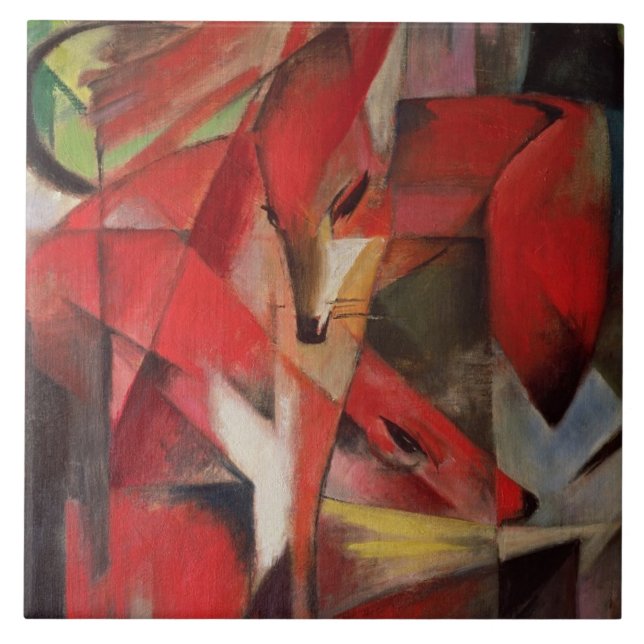 Azulejo De Cerâmica O Fox, 1913 (Frente)