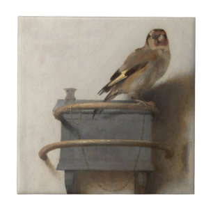 Azulejo De Cerâmica O Goldfinch