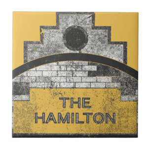 Azulejo De Cerâmica o hamilton