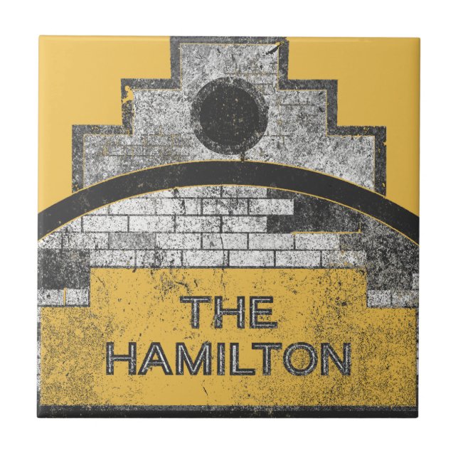 Azulejo De Cerâmica o hamilton (Frente)