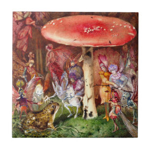 Azulejo De Cerâmica O Intruso John Anster Fitzgerald