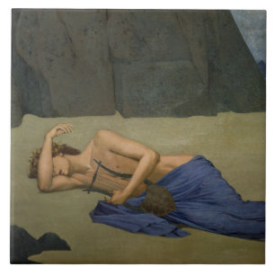 Azulejo De Cerâmica O lamento de Orpheus