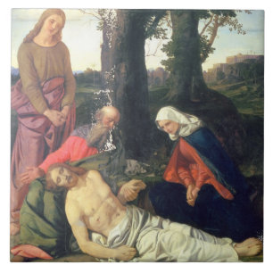 Azulejo De Cerâmica O lamento do cristo inoperante
