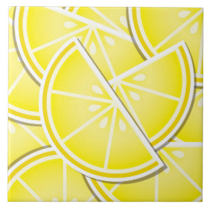 Azulejo De Cerâmica O limão funky tece!
