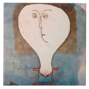 Azulejo De Cerâmica O medo de uma garota, Klee