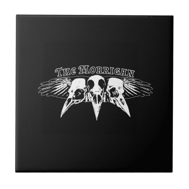 Azulejo De Cerâmica O Morrigan (Frente)