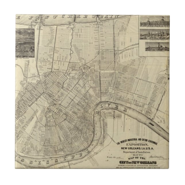 Azulejo De Cerâmica O mundo industrial (Frente)