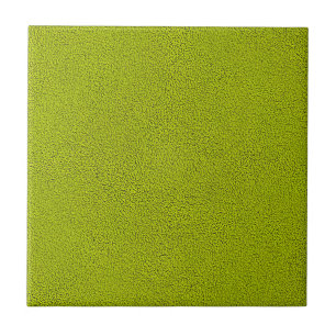 Azulejo De Cerâmica O olhar do Snuggly Chartreuse Green Suede