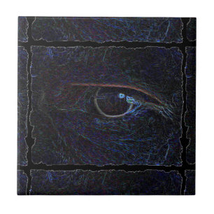 Azulejo De Cerâmica O olho