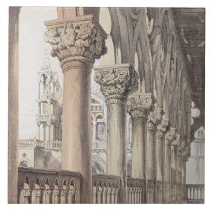 Azulejo De Cerâmica O palácio Ducal, capitais do renascimento do Logg