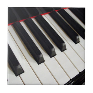 Azulejo De Cerâmica O piano fecha a fotografia