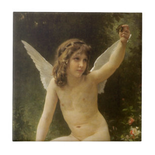Azulejo De Cerâmica O Prisioneiro (Le Captif) por Bouguereau