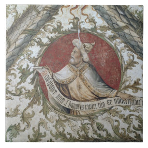 Azulejo De Cerâmica O profeta Baruch, do d'Annunciazion do Loggia