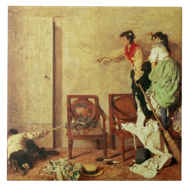 Azulejo De Cerâmica O rato (Frente)