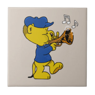 Azulejo De Cerâmica O Rumpus Musical de Ferald!