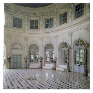 Azulejo De Cerâmica O salão de beleza grande, 1656-1661 (foto)