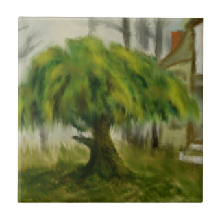 Azulejo De Cerâmica O salgueiro