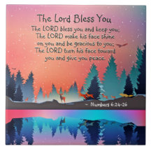 O Senhor Abençoa Você Números 6:24-26 Lago Winter