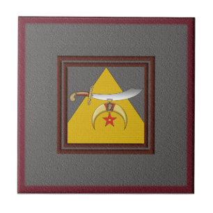Azulejo De Cerâmica O Shriner