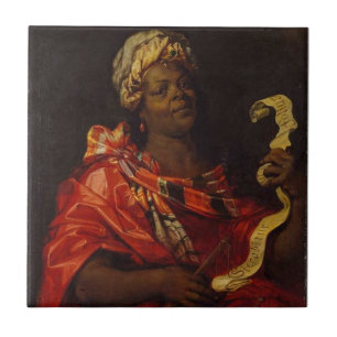 Azulejo De Cerâmica O Sibyl Agrippina