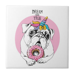 Azulejo De Cerâmica O sonho vem verdadeiro