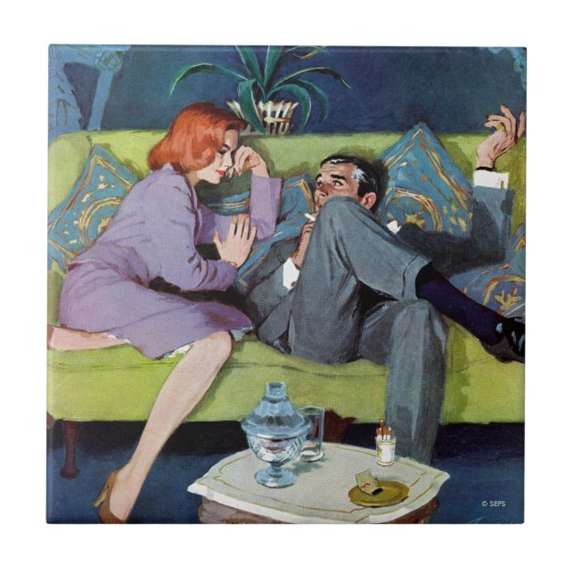 Azulejo De Cerâmica O último ataque do Monte Negro (Frente)